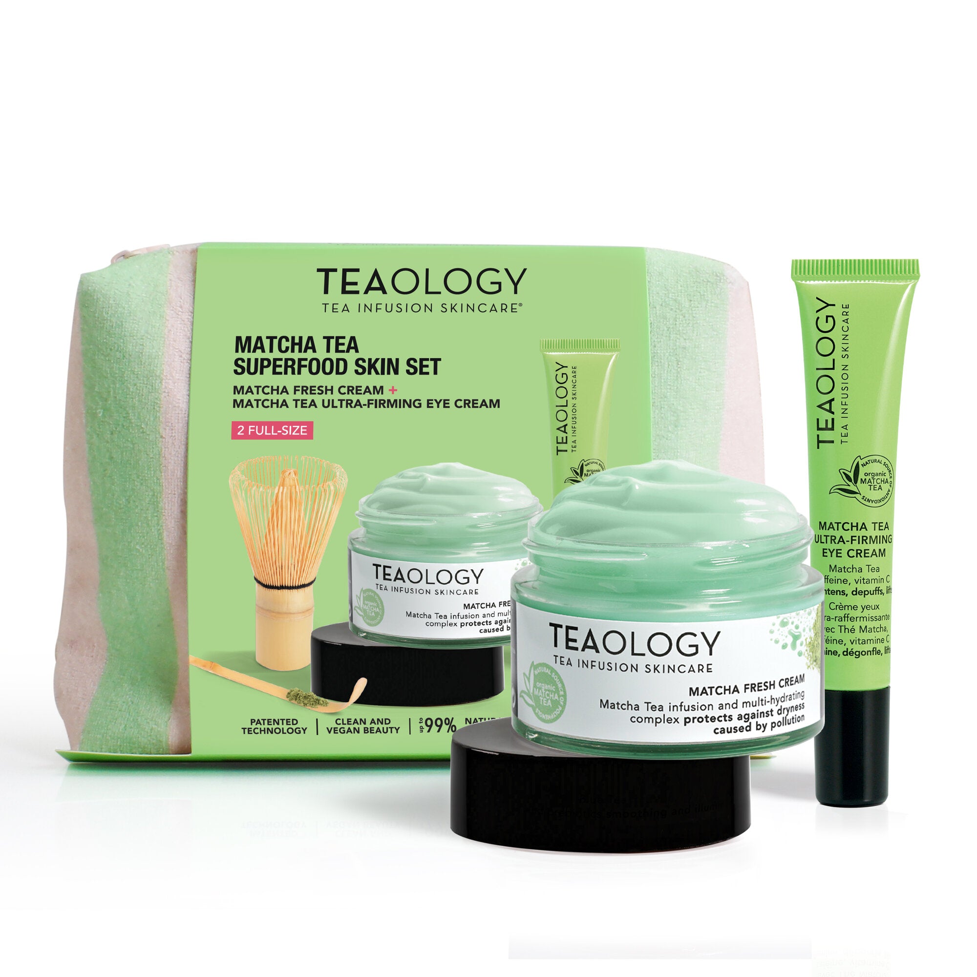 Teaology Matcha Tea Kit Matcha Fresh 50ml + Peach Hydra Mist 100ml-1
