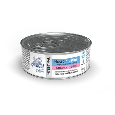 Siland Nucrointestinal Cibo Umido Per Gatti Maiale E Riso 85g-1