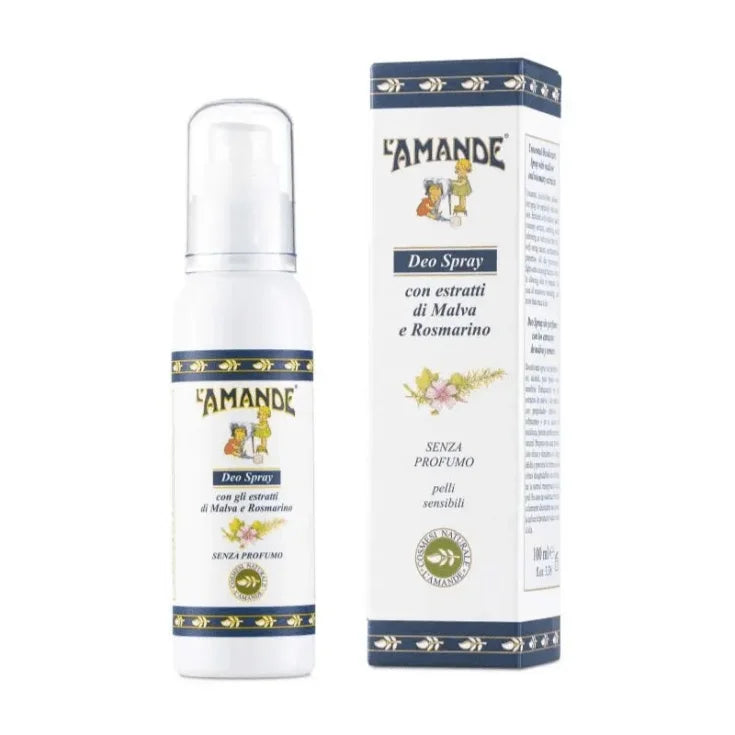 L'Amande Deodorante Spray Malva E Rosmarino 100ml