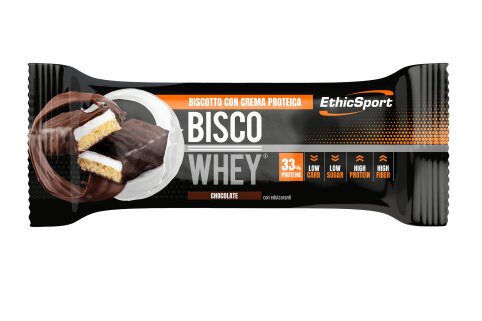 EthicSport Bisco Whey High Protein Baretta Chocolate 40g-1