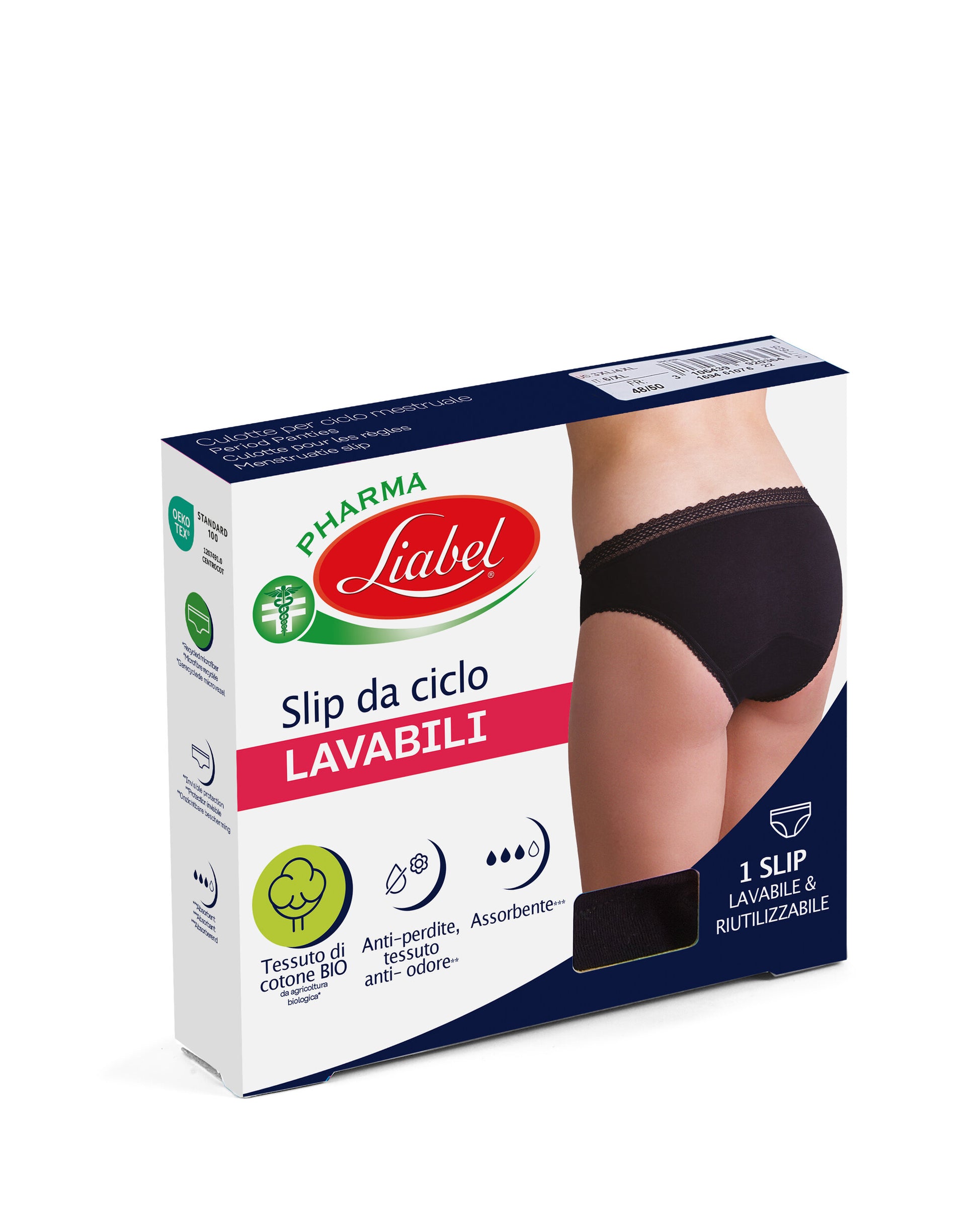 Liabel Pharma Period Panties Slip Classic Taglia 4-1