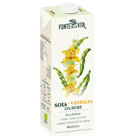 Fonte Della Vita Soia E Vaniglia Da Bere Bio 1 Litro-1