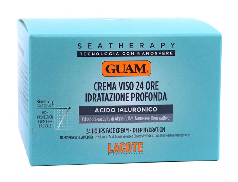 Guam seatherapy crema viso 24 ore idratazione profonda 50ml-1