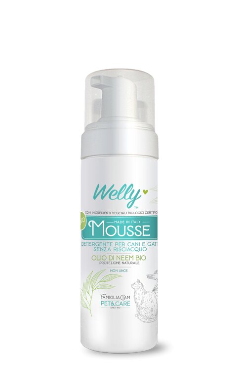 Welly Mousse Olio Di Neem Per Cane E Gatto 150ml-2