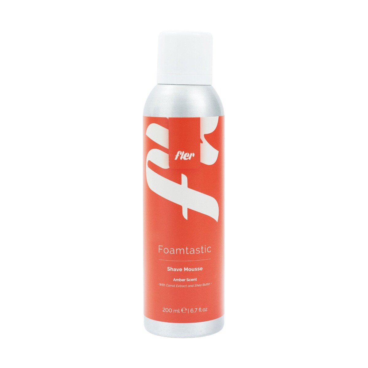 Fler Foamtastic Mousse Depilazione estratto di carota e burro di karité 200ml-1