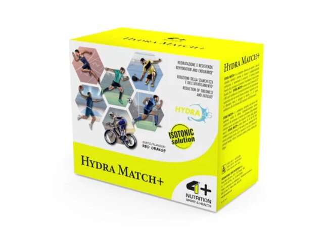 4+ Nutrition Hydra Match+ Red Orange 20 Bustine-2