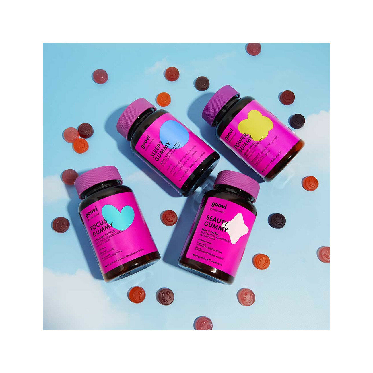 Goovi Beauty Gummy Pelle E Capelli 60 Gummies-4