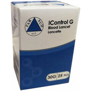 Icontrol G Lancette Pungidito  Mini Safety Lancets Gauge 30 25 Pezzi-1