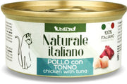 Unipro Naturale Italiano Cibo Umido Pollo Con Tonno Per Gatti Adulti Scatoletta 85g-2