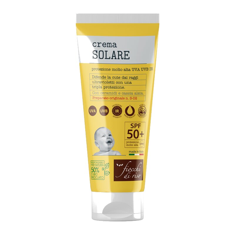 Fiocchi Di Riso Crema Solare Per Bambini 100ml SPF50+-1