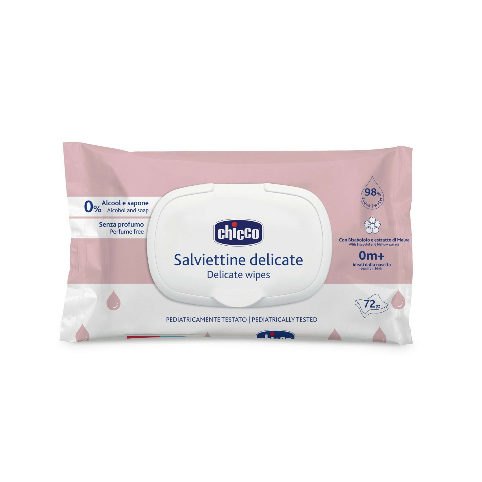 Chicco Salviettine Delicate 72 Pezzi-1