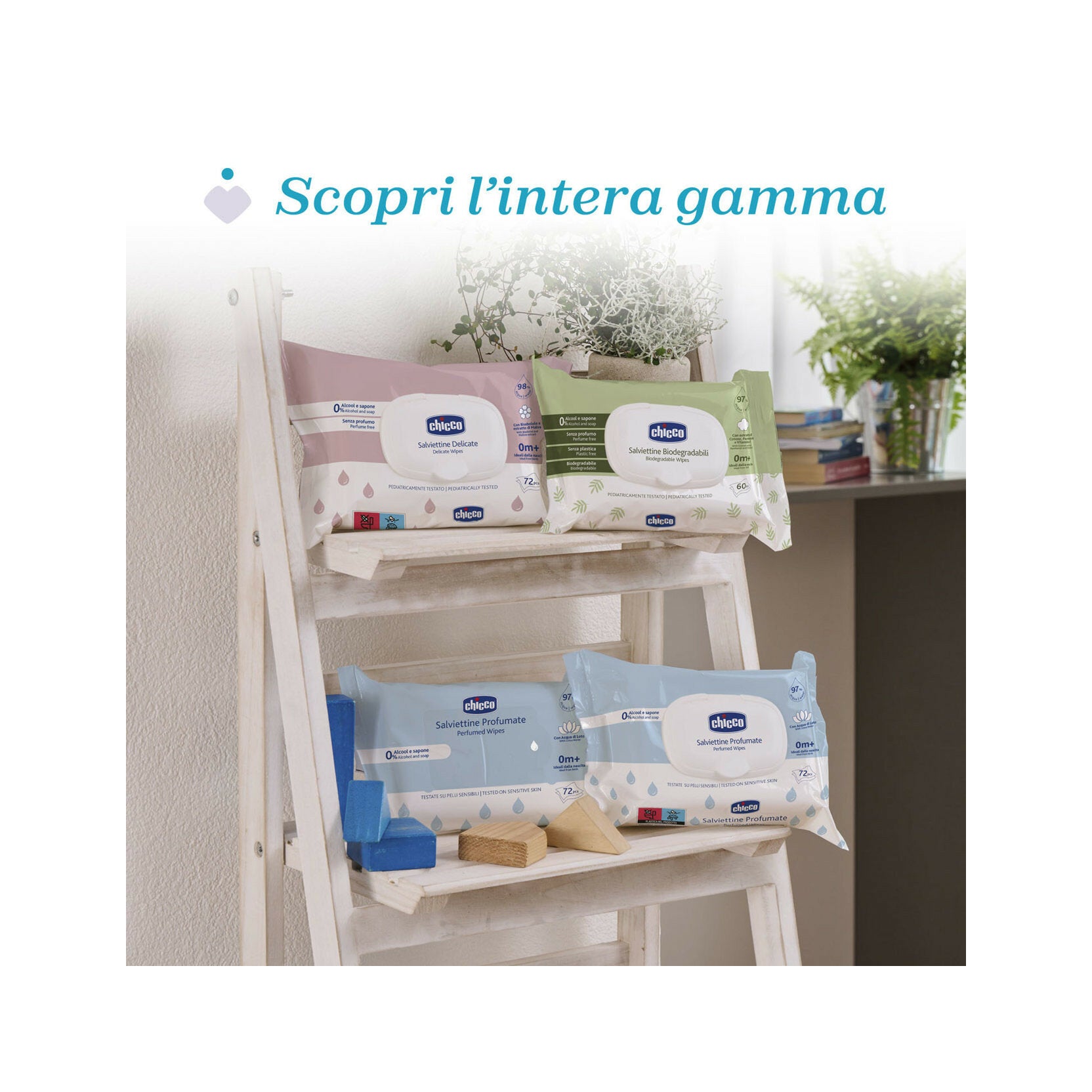 Chicco Salviettine Delicate 72 Pezzi-6
