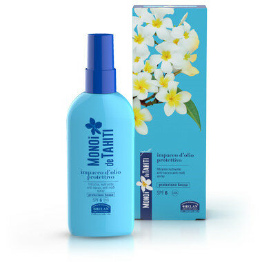 Helan Monoi de Tahiti impacco d'olio protettivo per capelli SPF6 100ml-2