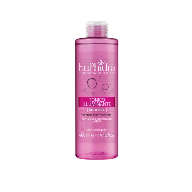 EuPhidra Tonico Illuminante no-alcool lenitivo e rinfrescante 400ml-1