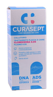 Curasept collutorio trattamento placca e carie clorexidina 0.05  200ml-1