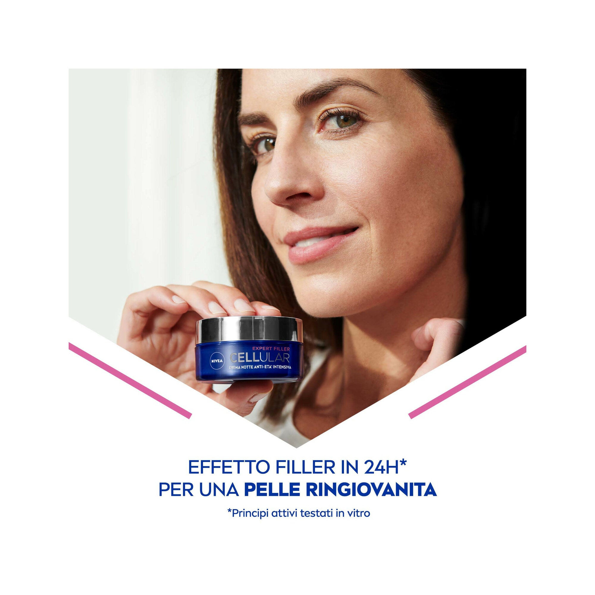 Nivea Cellular Expert Filler Crema Viso Notte Anti-età Intensiva Fp15 50ml Antirughe Rassodante-8