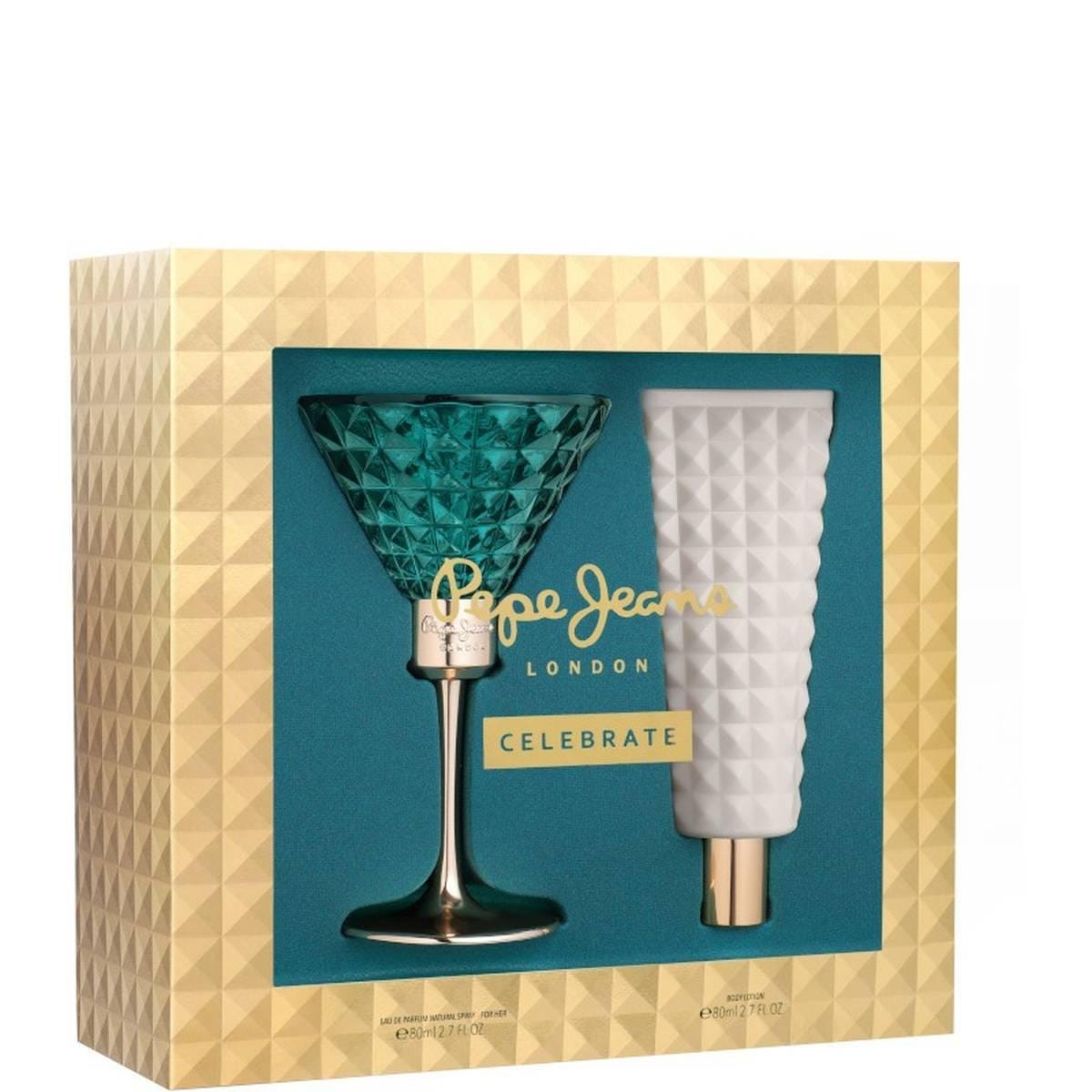 Pepe jeans celebrate her edt 80 ml + shower gel 80 ml