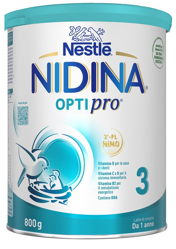 Nestlè Nidina Optipro 3 Latte Di Crescita Polvere 800g