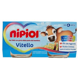 Nipiol Omogeneizzato Vitello 2x80g-1