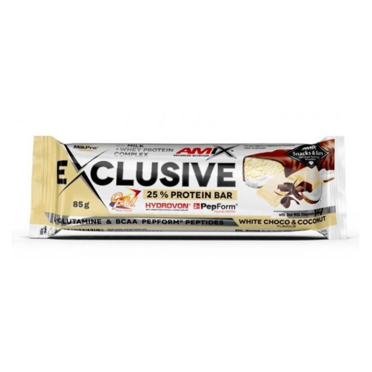 Newtritions Exclusive Protein Bars Barretta Cioccolato Bianco E Cocco 40g-1
