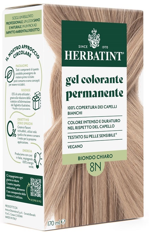 Herbatint 8n Biondo Chiaro 170 ml-1