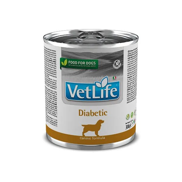 Farmina Vet Life Diabetic Cibo Umido Per Cani Lattina 300g-1