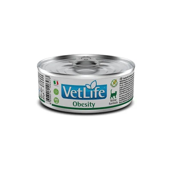 Farmina Vet Life Obesity Cibo Umido Per Gatti Lattina 85g-1