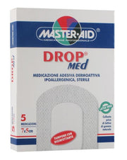 Master-Aid Drop Med cerotto medicazione adesiva 7 x 5 cm 5 pz-1
