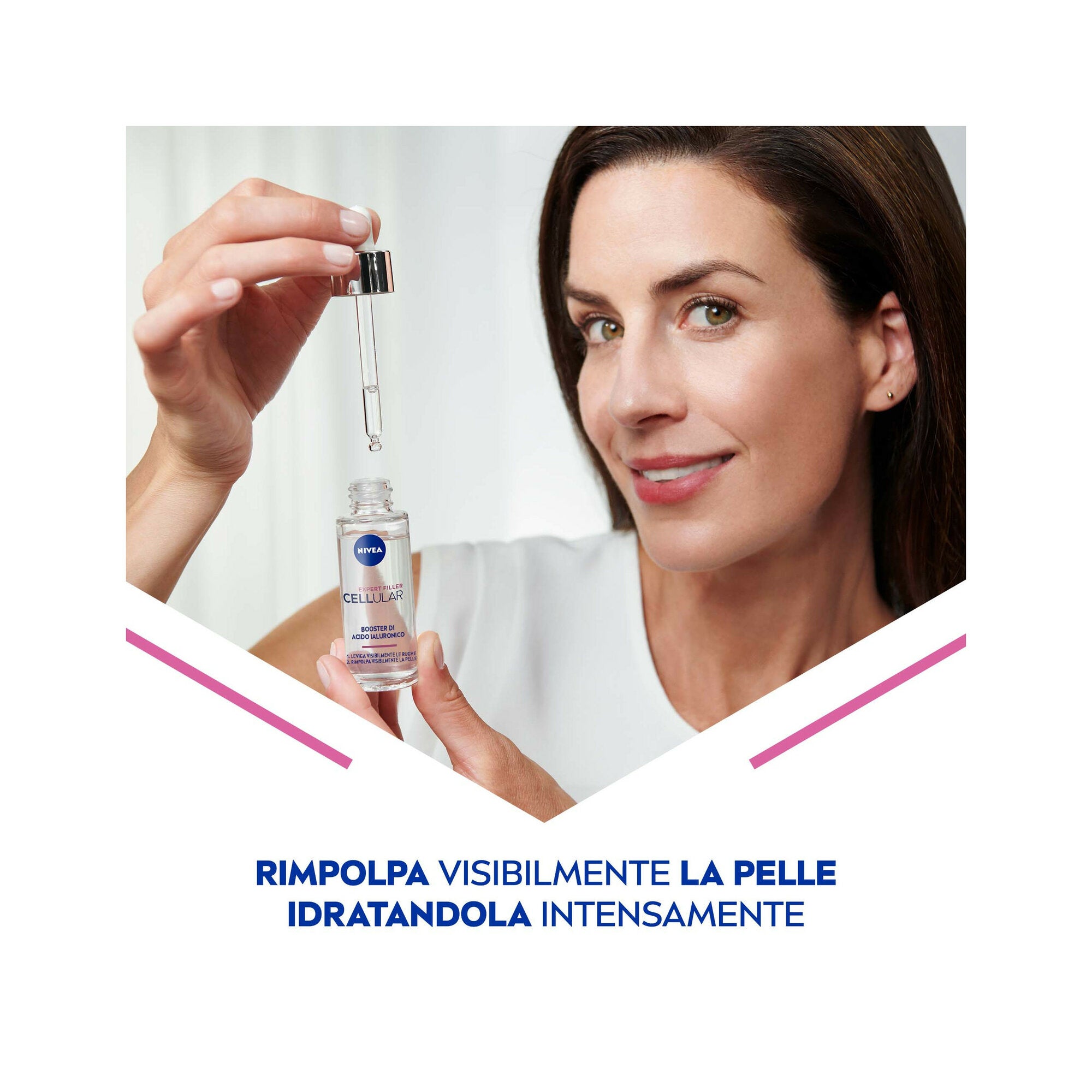 Nivea Cellular Expert Filler Booster Di Acido Ialuronico 30ml Siero Viso Acido Ialuronico Rassodante-3