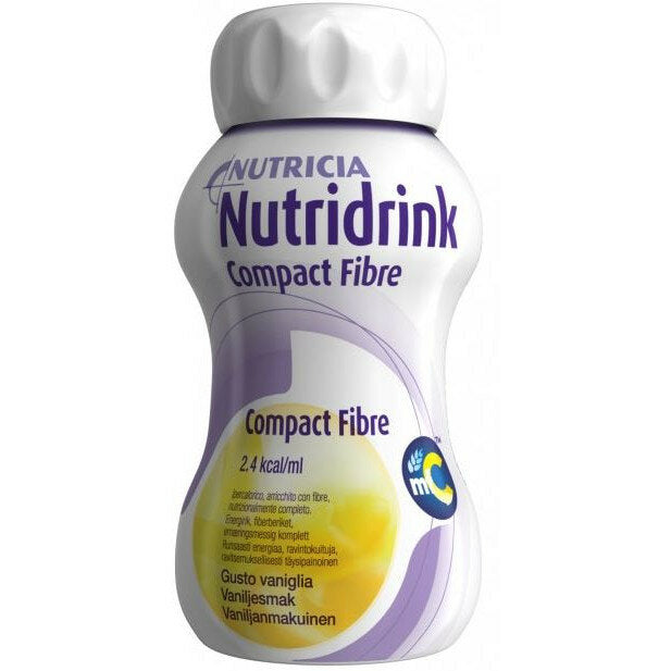 Nutricia Nutridrink Compact Fibre alimento funzionale gusto vaniglia 4x125ml-2