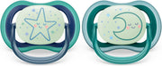 Succhietto Avent Ultra Air Night Time 6-18m Stella/luna-1