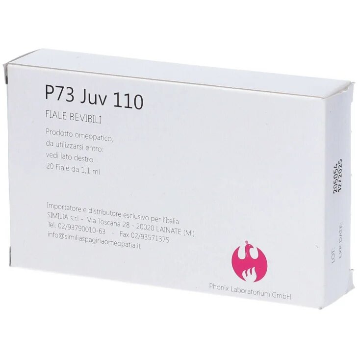 Similia P73C JUV110 medicinale omeopatico 20 fiale bevibili-1