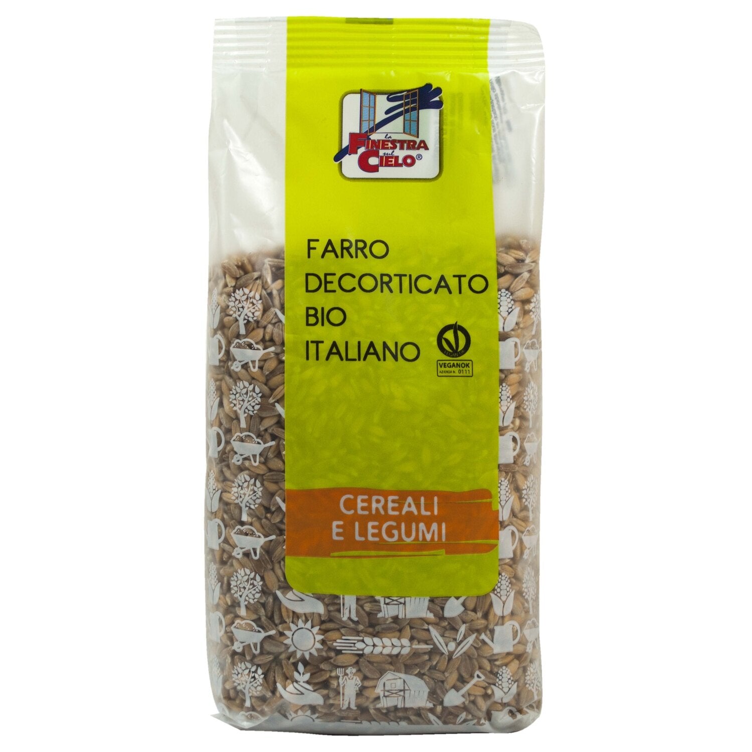 Farro decorticato Bio cereali e legumi 500 g-2