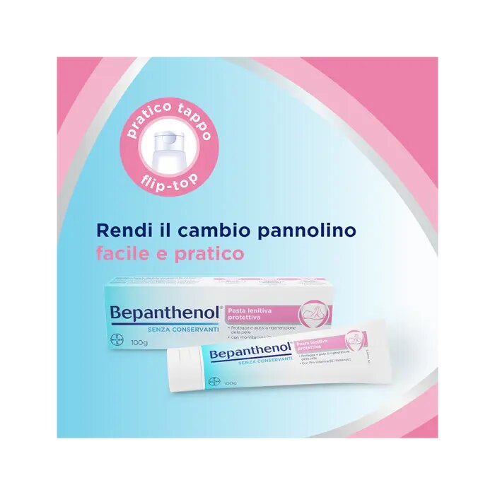 Bepanthenol Pasta lenitiva protettiva 100g-1