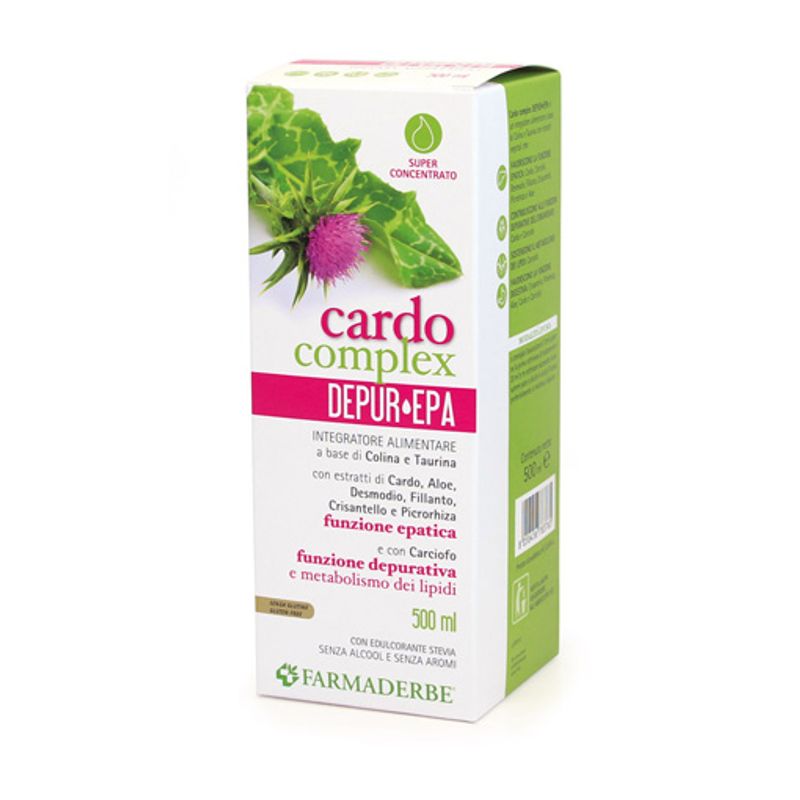 Farmaderbe Cardo Complex Depur Epa per la depurazione del fegato 500ml-1