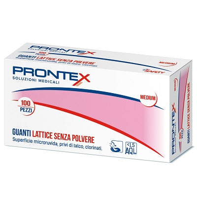 Prontex Guanto in Lattice Senza Polvere Piccolo 100 Pezzi-0