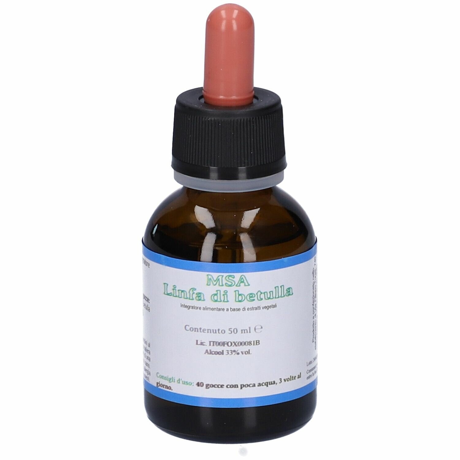 MSA Linfa di Betulla Gocce 50ml-1