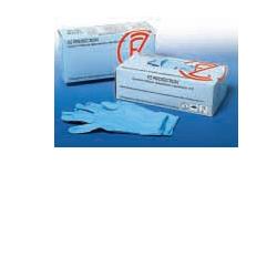 Guanto in Nitrile Protection Misura Extra Large Ambidestri per Esplorazione e per Laboratorio 100 Pezzi-0