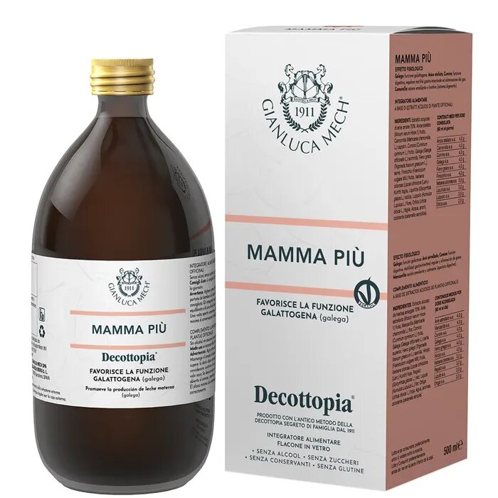 Tisanoreica Decottopia Mamma-più erbe amare effetto fisiologico 500ml-1