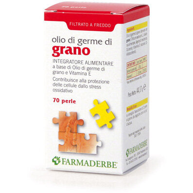 Farmaderbe Olio Germe di Grano utile per lo stress ossidativo 70 perle-2