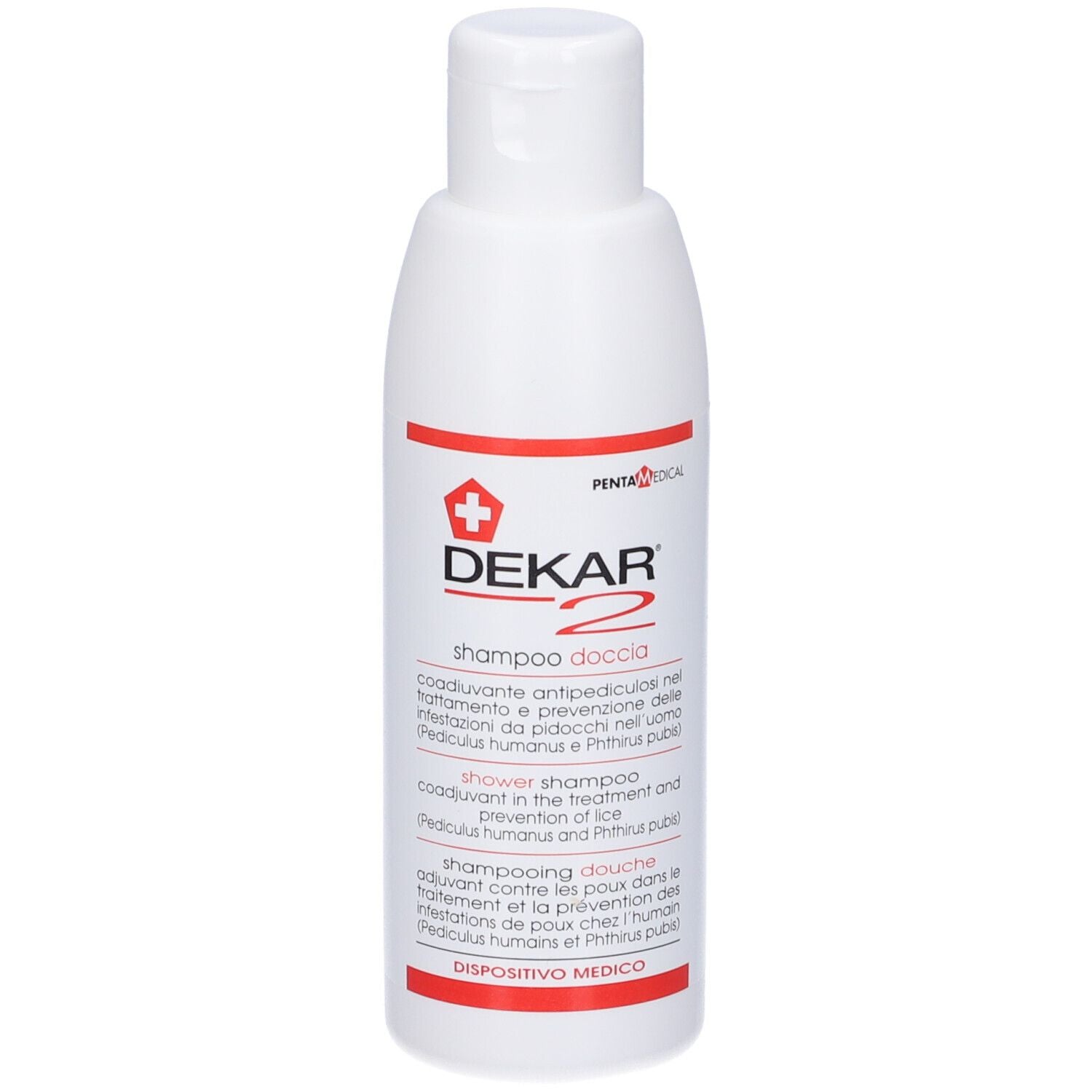PentaMedical Dekar 2 Shampoo-Doccia Anti-Pidocchi 125 ml