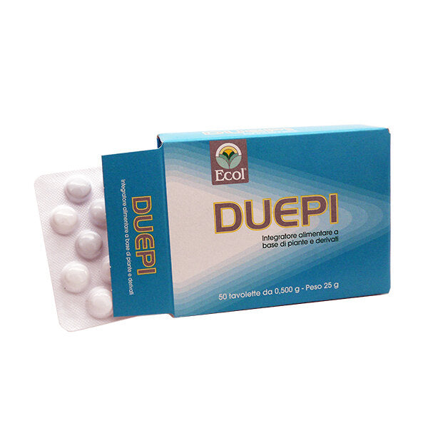 Ecol duepi utile per il drenaggio dei liquidi corporei 50 tavolette da 25g-2