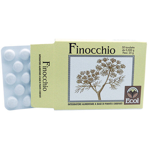 Ecol Finocchio aiuta la digestione 50 Tavolette-2