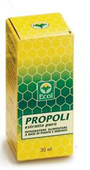 Ecol Propoli estratto puro 30% raffreddore e mal di gola 30ml-2