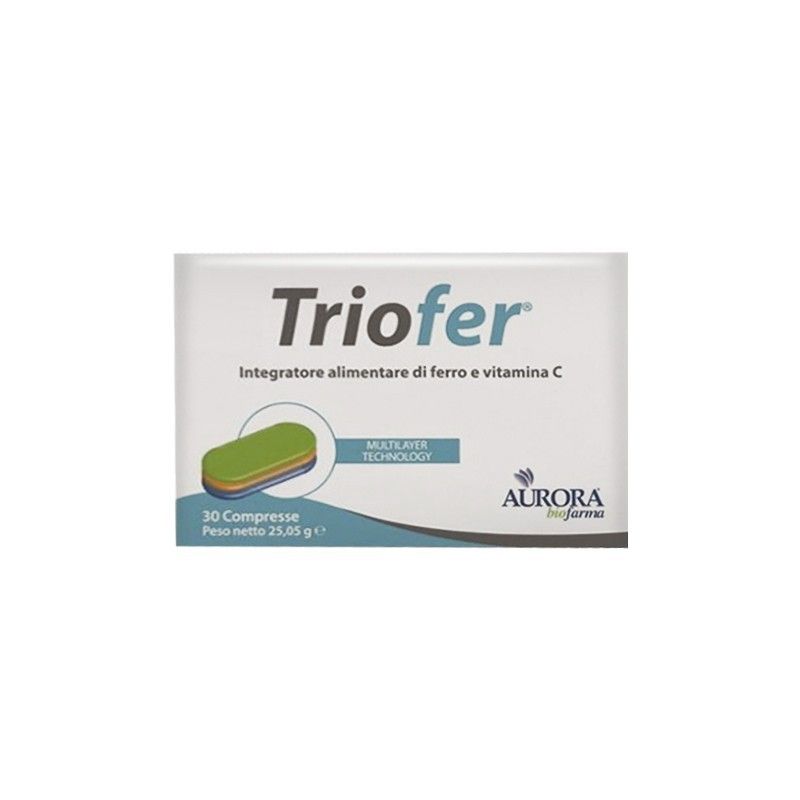Triofer integratore di Vitamina C e Ferro 30 compresse-1