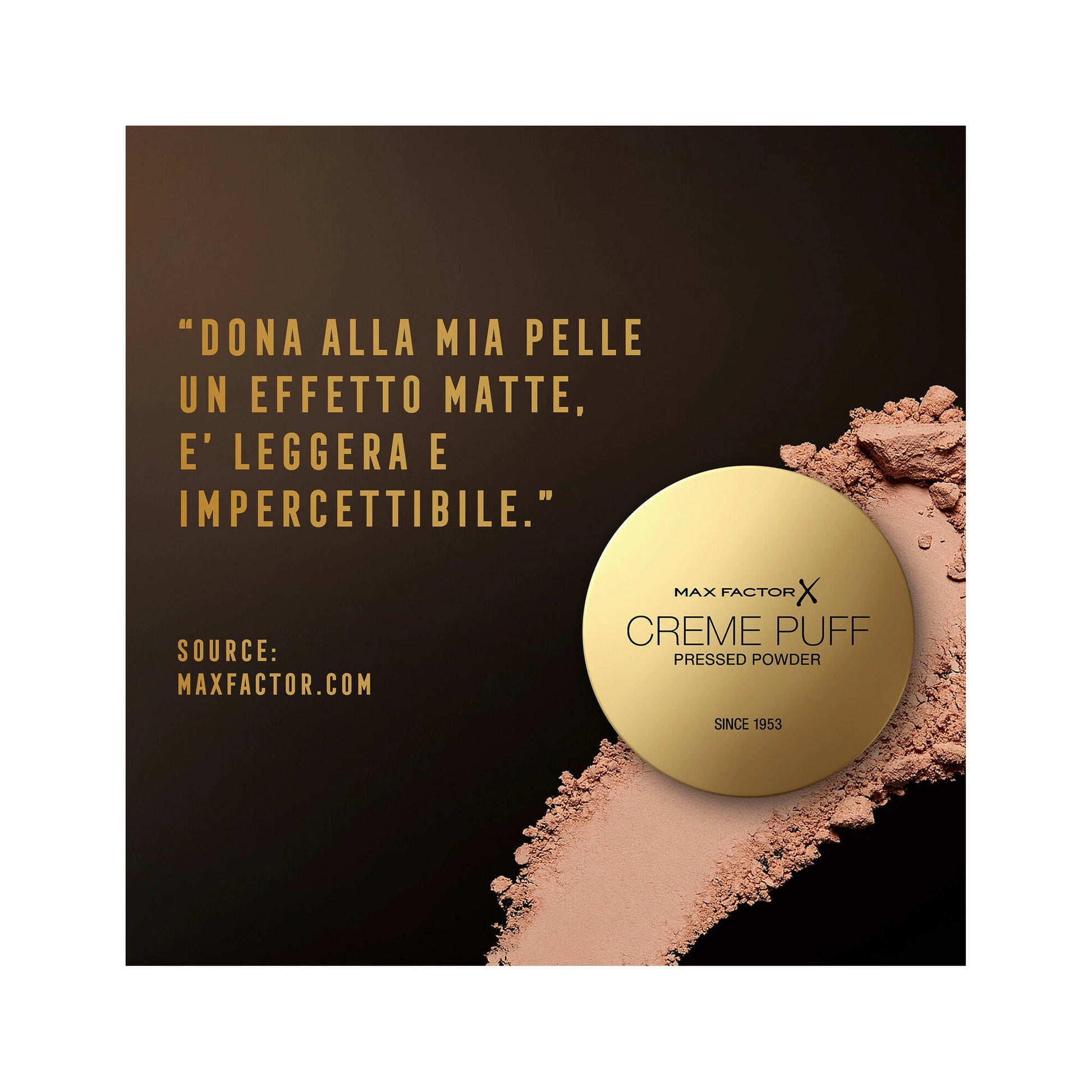 Max Factor Cipria Creme Puff Powder 42 Deep Beige-5