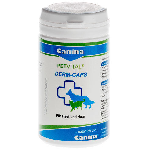 Canina Derm Caps Mangime Complementare Cane/Gatto 50 Capsule-2
