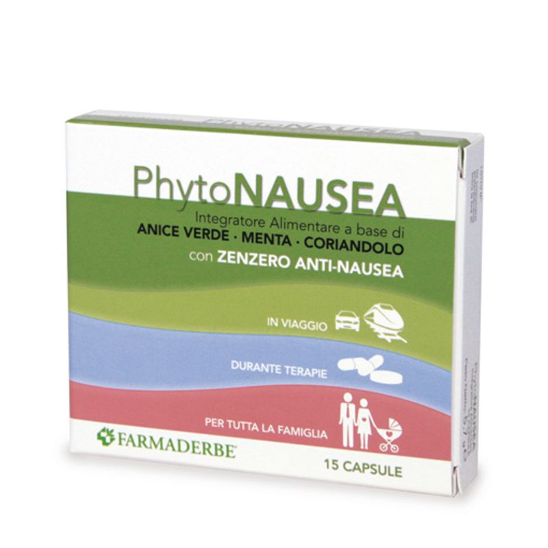 Phyto Nausea allevia la sensazione di nausea 15 capsule-1