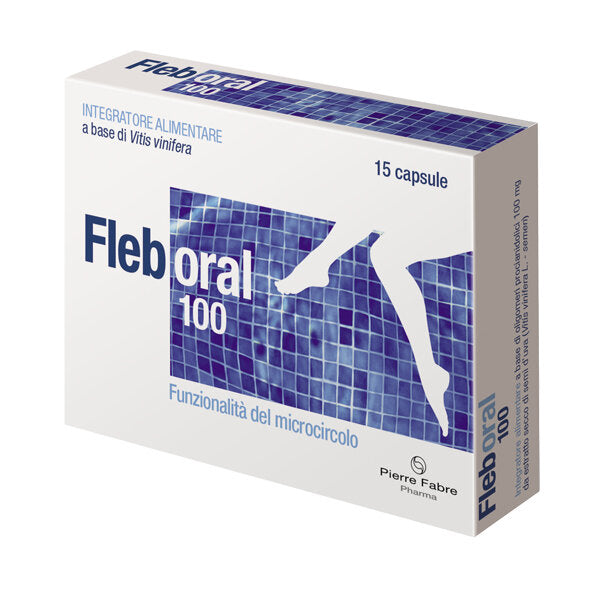 Fleboral 100 benessere delle gambe 15 capsule-2