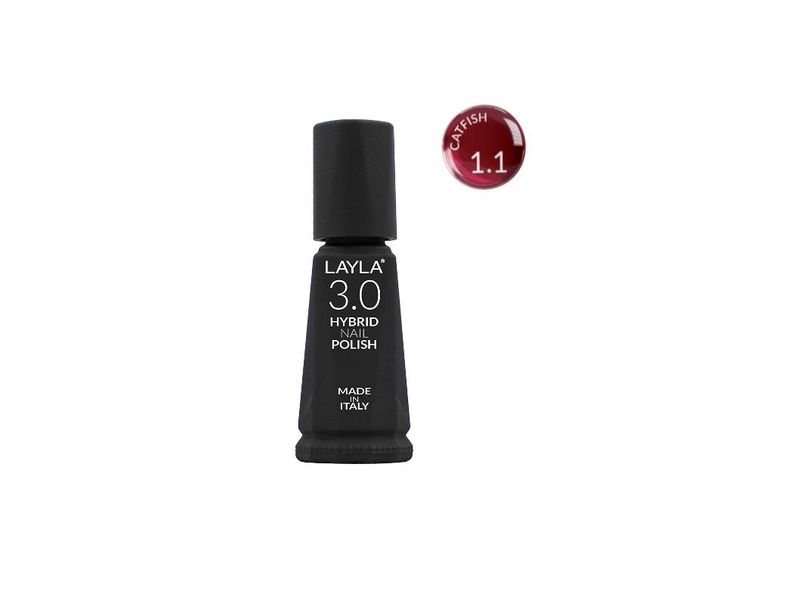 Layla Hybrid Nail Polish Smalto Gel n 1.1 Catfish 10ml-1